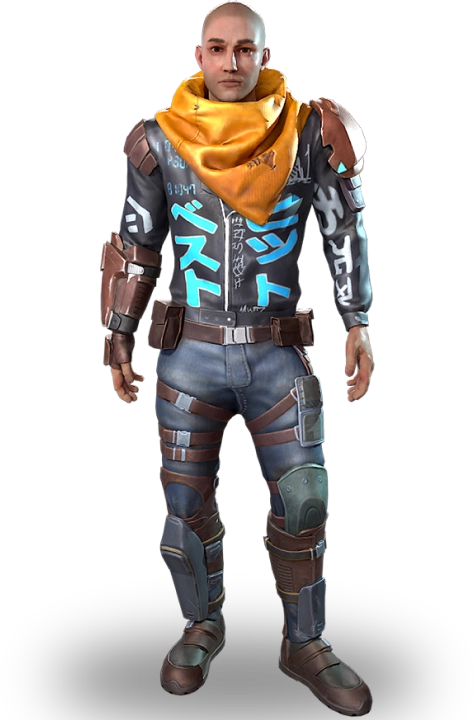 3D Character - Leather armor