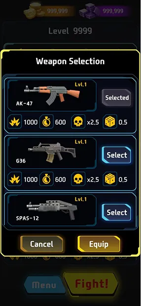 Fighters gameplay image